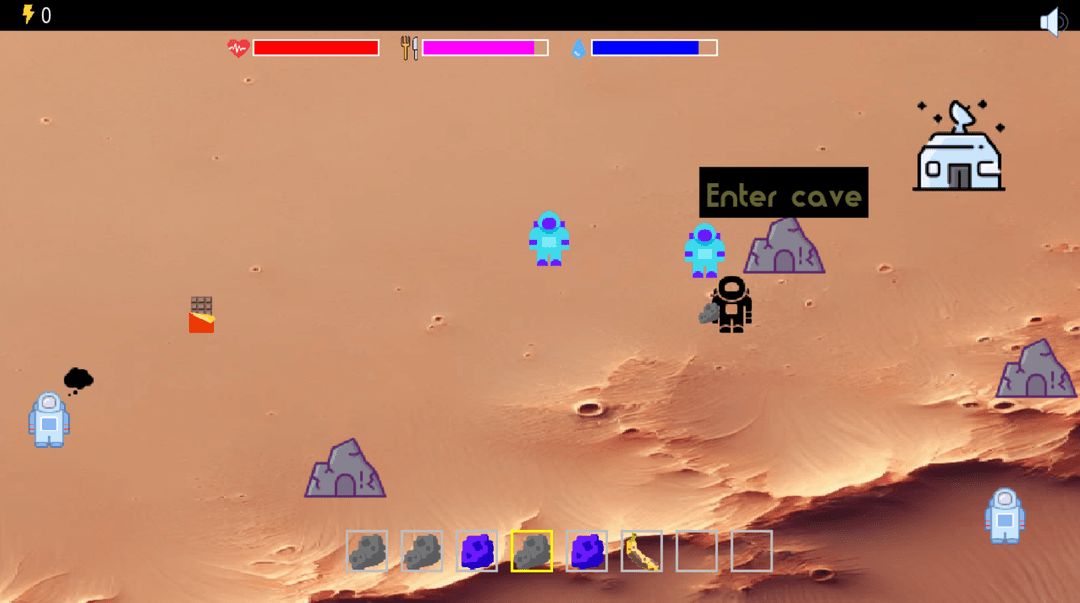 Mars Exploration: Python Game