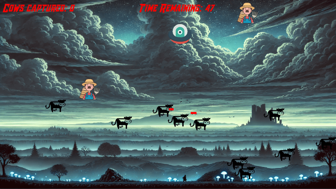 Aliens vs. Cows: Python Game